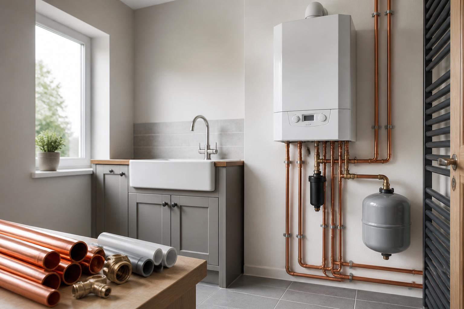 Lantz's Mountainside Plumbing and Heating work detail